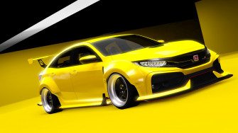 Fresh Prince Creations The Honda Civic Type R Widebody Is