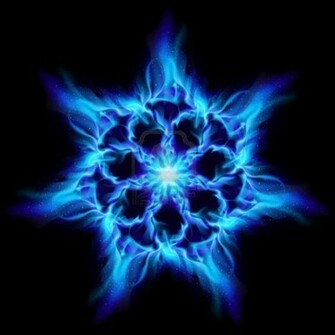 Wallpaper Blue Fire