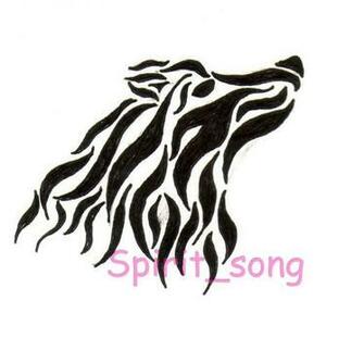 Tribal Wolf Pictures HD Wallpaper And