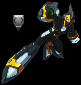 Shadow Armor Mega Man X X6 Render By Elpida Wood