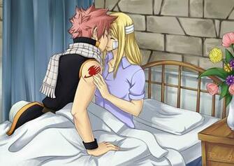 Fairy Tail Lucy Heartfilia Natsu Dragneel Wallpaper
