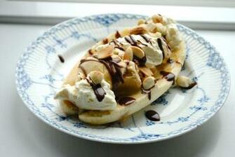 Banana Split Computer Wallpaper Desktop Background Id
