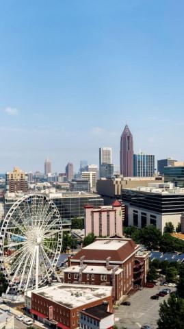 Atlanta iPhone Wallpaper Top Background