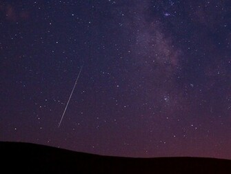 Perseids Meteor Shower HD Wallpaper