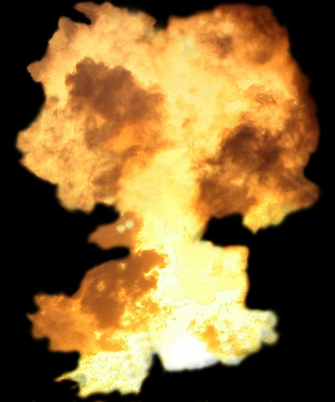 Explosion Transparent Background Nuclear By Qsec
