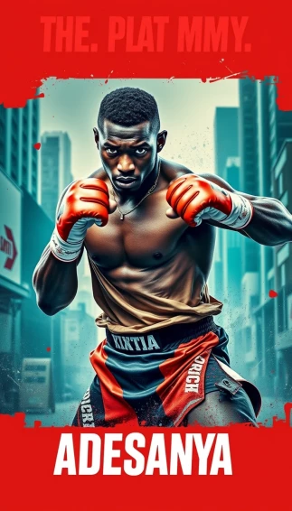 Israel Adesanya Phone Wallpaper