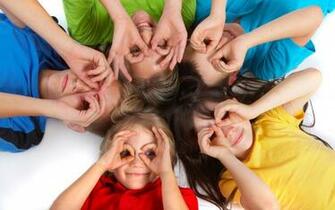 Cute Kids Play In Resolution