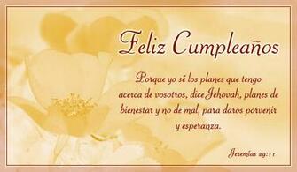 Espa Ol Feliz Cumpleanos Christian Ecards Greeting Cards