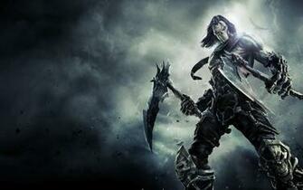 Dark Siders Horseman Skull Axes Wallpaper HD