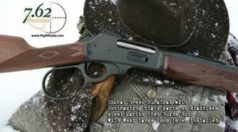 Marlin Large Loop Combat Green And Walnut