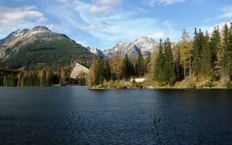 Lake And Mountain In Slovakia Wallpaper HD Jpg