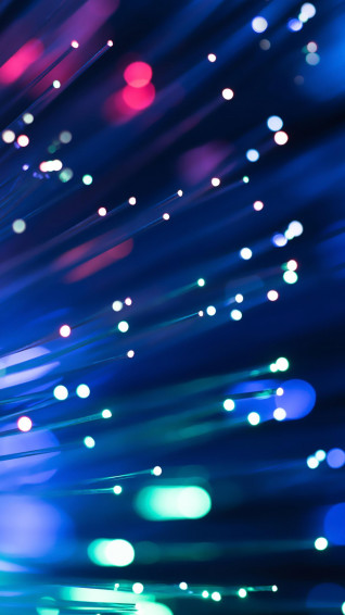 Fiber Optics Wallpaper