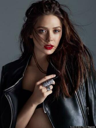 Elizabeth Olsen Smolders In Flaunt Magazine Spread Huffpost