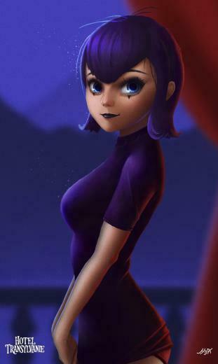 Mavis Dracula By Hunky Dory Artist