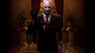 Hitman Full 4k Agent Adjusting Gloves Wallpaper