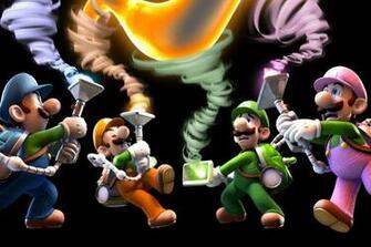 Luigi S Mansion Video Game Wallpaper Of