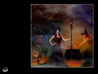 Halloween Witch Wallpaper