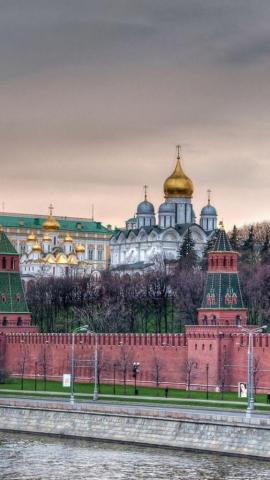 Kremlin Wall Red Square iPhone Wallpaper