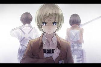 Attack On Titan Shingeki No Kyojin Armin Arlert Mikasa Ackerman Eren