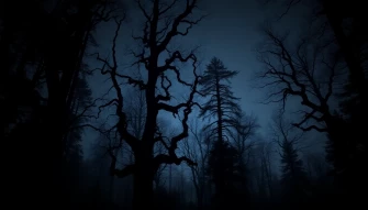 Dark Woods Wallpaper