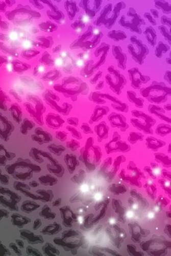 Pink And Purple Leopard Wallpaper Notification Center