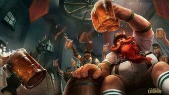 Gragas League Of Legends HD Wallpaper Background Image