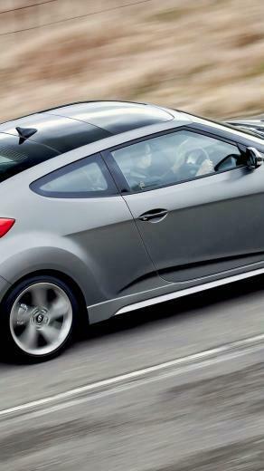 Wallpaper Hyundai Veloster Turbo Side