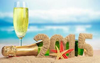 Holiday New Year Champagne