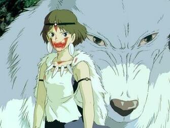 Mononoke Hime Anime Desktop Background Hivewallpaper