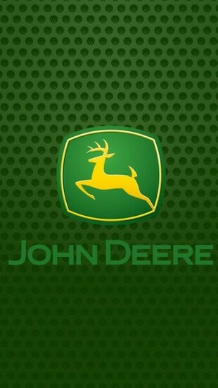 Camo John Deere Logo Wallpaper iPhone