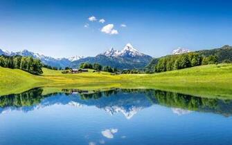 Erde Natur Alps Mountain Wallpaper