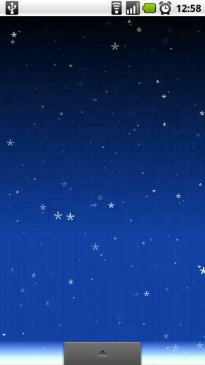 Live Wallpaper Snow Grasscloth