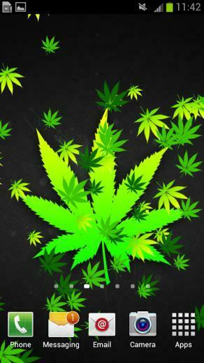Weed Live Wallpaper Screenshot