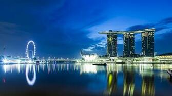 Marina Bay Sands Attraction Wallpaper Travel HD