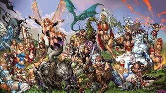Grimm Fairy Tales Computer Wallpaper Desktop Background