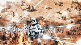 Attack Of The Clones HD Wallpaper Background Image
