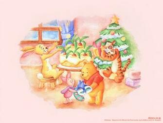 Winnie The Pooh Christmas Wallpaper