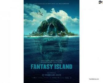 Official Poster Of Hollywood Horror Film Fantasy Island