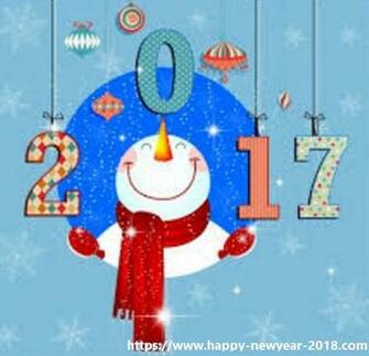 Happy New Year Cartoon Image Wallpaper