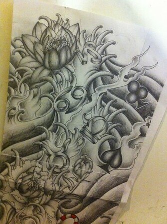 Japanese Tattoo Background Design Ezilikonnen