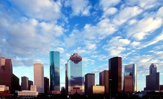 Houston Skyline At Night United States Wallpaper Pictures