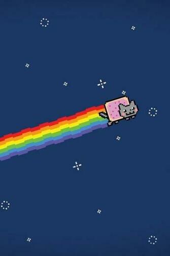 HD Cute Color Flying iPhone 4s Wallpaper Background