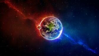 3d Wallpaper Space Scene