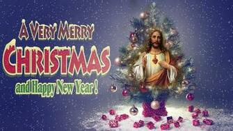 Santa And Baby Jesus Wallpaper Image