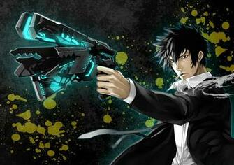 Er Mint Kougami Shinya Psycho Pass Wallpaper Background