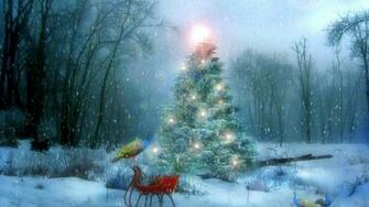 Christmas Scenery Wallpaper