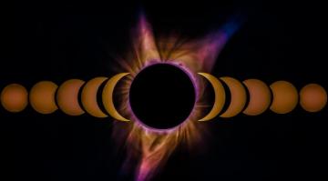Solar Eclipse 4k Wallpaper