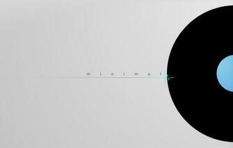 Wallpaper Minimal Background Vinyl Disc Image For Desktop