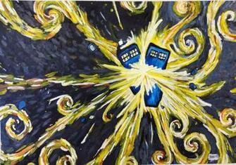 Exploding Tardis Recreation By Itsjustbrett