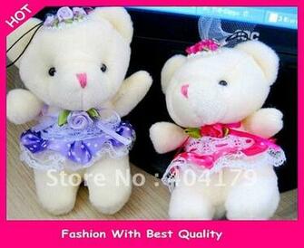 Juguetes De Peluche La Boda Mu Eca Mini Oso Desgaste